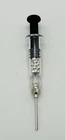 Silver Shot in glass syringe (5 grams) Werewolf prevention, doctor nurse gift