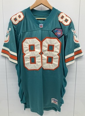 Miami Dolphins Vintage Keith Jackson 88 Wilson Authentic Pro Line Jersey Size 46