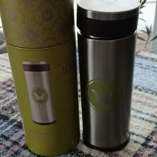 Vana Yixing Tumbler Stainless Steel Tea Infuser 100ml Silver