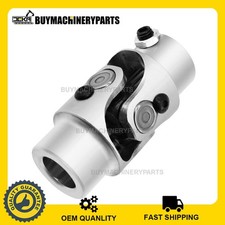 34 20 Spline X 34 Round Chrome Powder Coated Steering Shaft U Joint Coupling