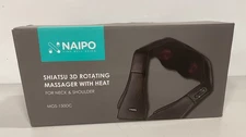 Naipo MGS-150DC Shoulder & Neck Massager with Shiatsu Kneading Massage and Heat