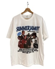 2007 Hot 97 Summer Jam LUDACRIS/AKON/JEEZY/CHRIS BROWN/LIL WAYNE/NE-YO Rap Tee