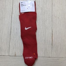 Nike Academy Soccer Socks Youth Small 3Y-5Y Red Knee High Dri-FIT SX4120-601