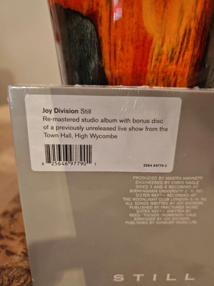 JOY DIVISION Still Collector's Edition 2CD BRAND NEW Digipak Remastered New - Image 4 of 4