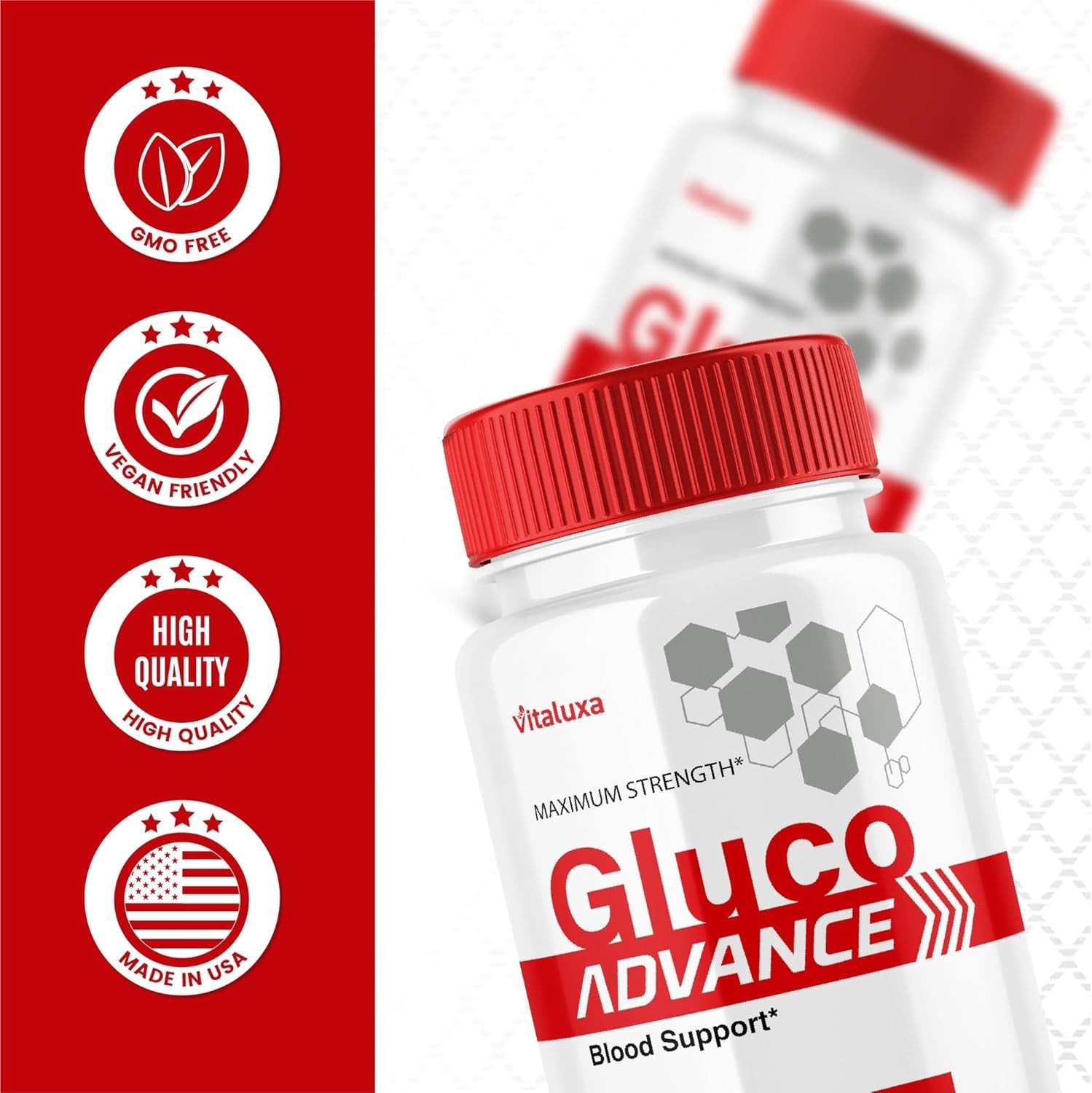 Gluco Advance: 2-Pack Capsules for Blood Sugar Balance & Joint Health Essentials thumbnail 8