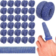 Finger Bandage Finger Roll Tubular Bandage 30 Pieces Breathable Finger Cots Woun