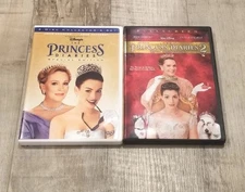 The Princess Diaries 1 & 2 Special Edition DVD Lot  Julie Andrews Anne Hathaway