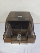 5.25 Inch Floppy Disk Lockable (2 Keys) Storage Box/Container ABA  Read Descript