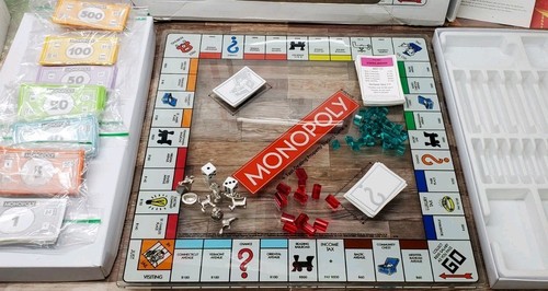 MONOPOLY Tempered Glass Board Edition W.S. Game Co 2018 99,9% komplett in Box - Bild 5 von 10