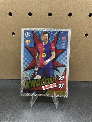 2024/25 Topps Match Attax Extra Lewandowski #304 Knockout Master Goal King