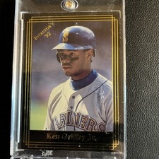 1992 Ken Griffey Jr Investor's Journal Gold #38 *RARE*