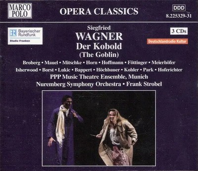CD-BOX Siegfried Wagner Der Kobold (The Goblin) Marco Polo