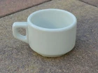 German WW2 Wehrmacht soldier Porcelain cup from military mess hall