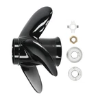 13" Boat Propeller for Mercury 30HP 2 Stroke 4 Stroke 1994-2005 4 Blade