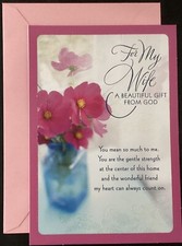 Happy Anniversary Wife Card DaySpring Greeting Card Religious