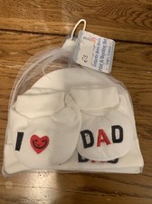 Infants Hat And Mittens