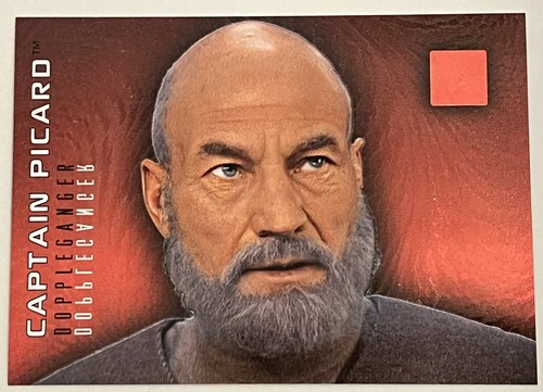 Star Trek Phase 2 Doppleganger Foil Chase Card F4 Captain Picard - Picture 1 of 2