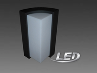 NäVe Led Aussenlampe Aussenleuchte Anthrazit Lampe Leuchte 1162997