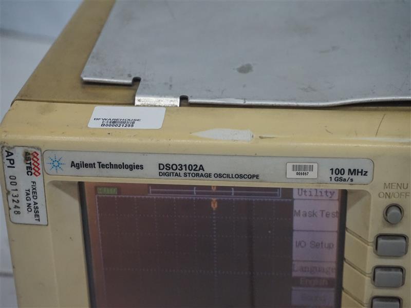 DSO3102A オシロスコープ、100 MHz DSO3102A オシロスコープ、100 MHz [販売・サポート終了製品
