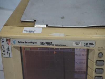 Agilent DSO3102A Digital Storage 2 Channel 100mhz Agilent DSO3102A Digital Storage 2 Channel 100mhz