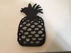 Antique Style Cast Iron Pineapple Hot Plate / Plaque / Home Kitchen Decor Trivet