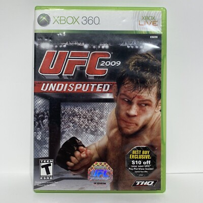 Nintendo Switch UFC 2009 Undisputed UFC 2009 Undisputed - Xbox 360 - Xbox 360 Video Game - Tested and