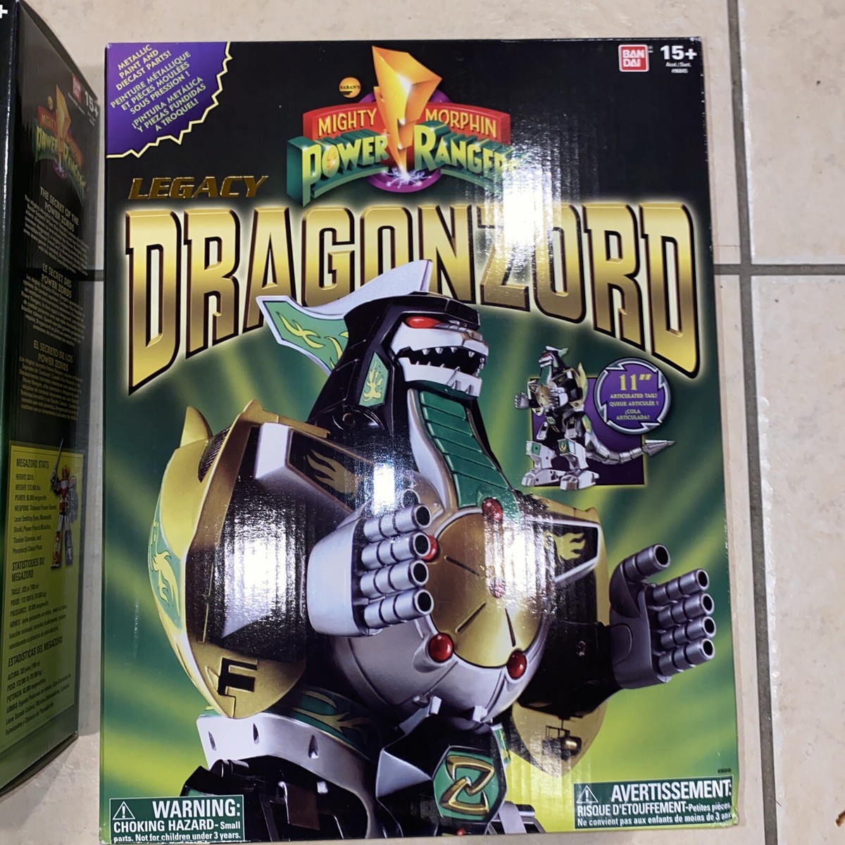 Mighty Morphin Power Rangers Legacy Megazord and Dragonzord “BRAND