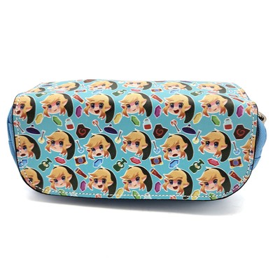 The Legend of Zelda Clutch Wallet - LINK PATTERN STYLE New (Anime Pencil Bag)