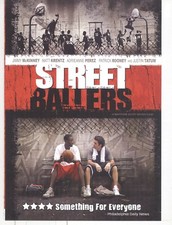 No Disc No Case ORIGINAL COVER ART Street Ballers 2009 DVD Cover Justin Tatum