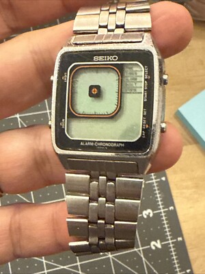 SEIKO セイコー デジボーグ G757-4050 ヴィンテージ 腕時計 Vintage Seiko James Bond G757-4050 Digital LCD Chronograph READ | eBay