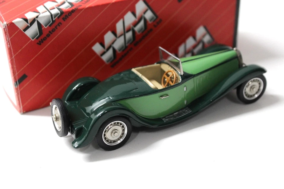 1:43 Western Models 1931 Bugatti Royal Esders Tipo 41 Roadster Verde - Immagine 2 di 3