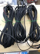 Lot of 3  30ft RG59 Siamese Coaxial Cable