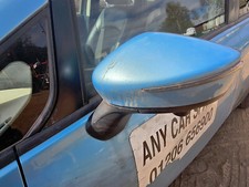 NISSAN NOTE TEKNA MK2 13-17 5DR N/S/F PASSENGERS SIDE WING MIRROR IN BLUE  RBE