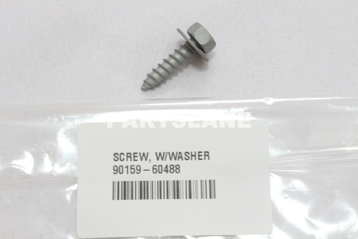 90159-60488 Toyota OEM Genuine SCREW, W/WASHER | eBay 