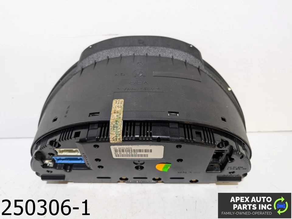 OEM 2004-2006 BMW X5 3.0L INSTRUMENT CLUSTER GAUGES SPEEDOMETER - Image 4 of 4