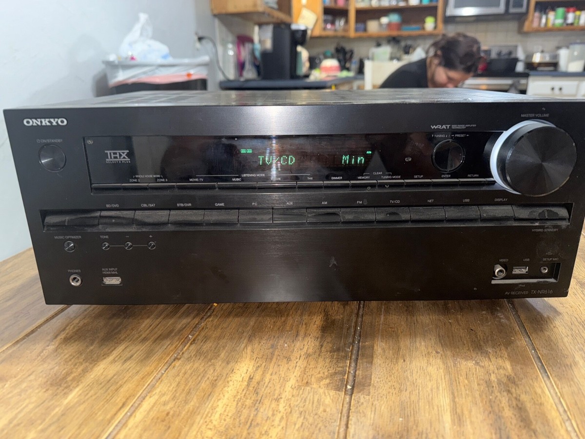 アンプ ONKYO TX-NR616 Onkyo TX-NR616 Home theater receiver with 3D-ready HDMI