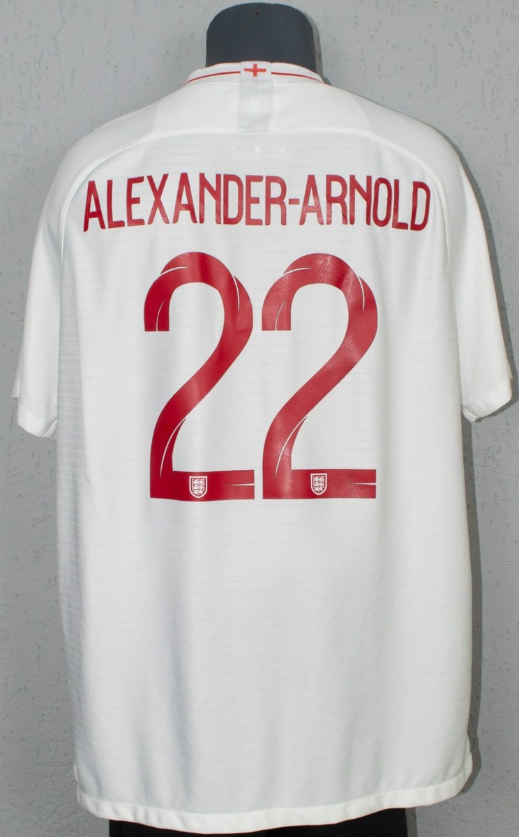 England Alexander-Arnold Jersey World Cup 2018 Home Football Mens