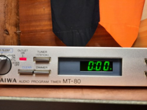 AIWA Audio Program Timer MT-80H - Afbeelding 8 van 20