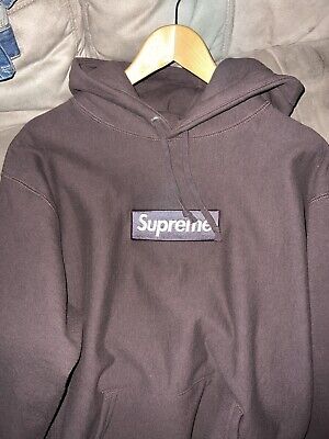 Supreme Brown Box Logo Hoodie