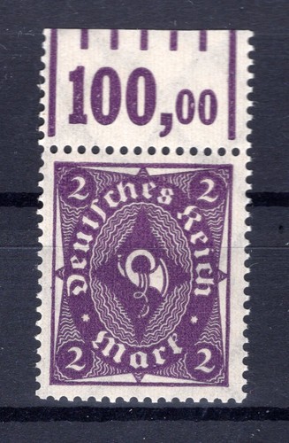 Dr-Infla 224WOR Upper Margin MNH Unstamped (80186