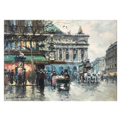 Antoine Blanchard Cafe De La Paix