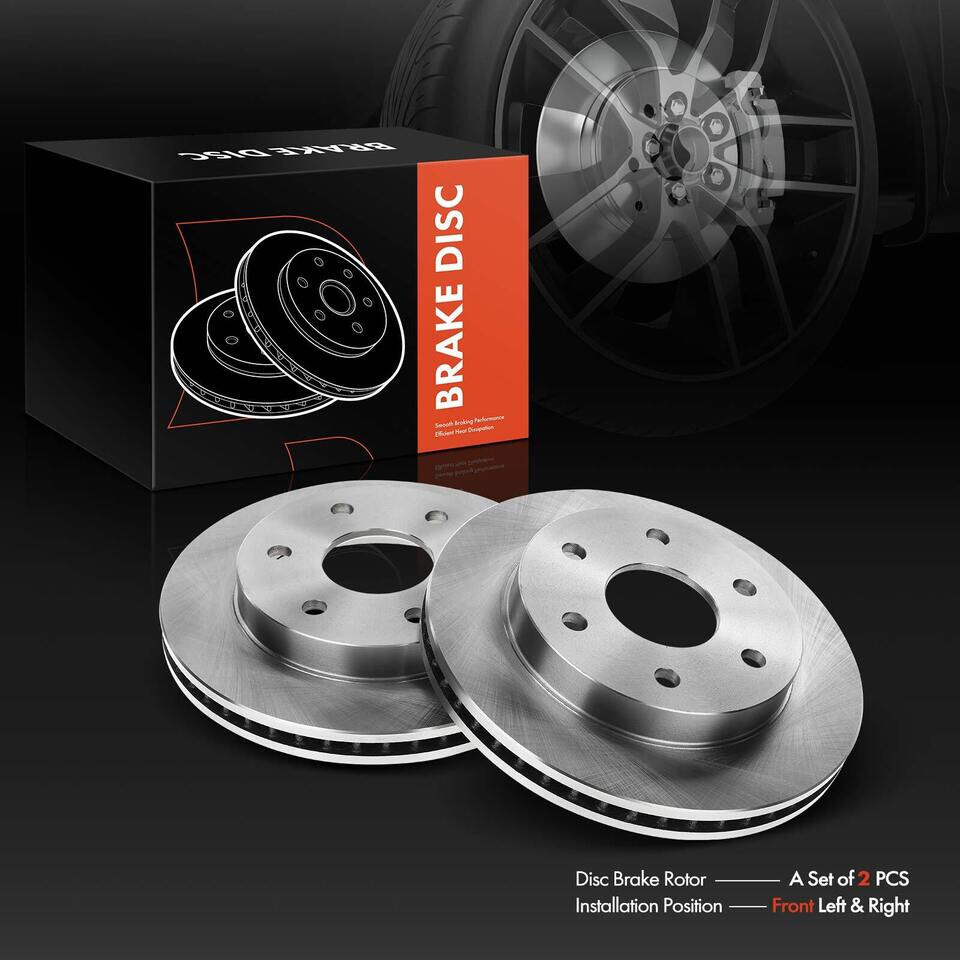 Kit Freins Arrière/avant Pour Ford Explorer 1995-2001 4WD - Disques + Plaquettes - Références PRT5075 Etc.