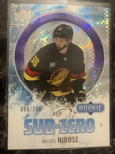 Akito Hirose  2023-24 Ice Hockey Ice Sub-zero 088/799