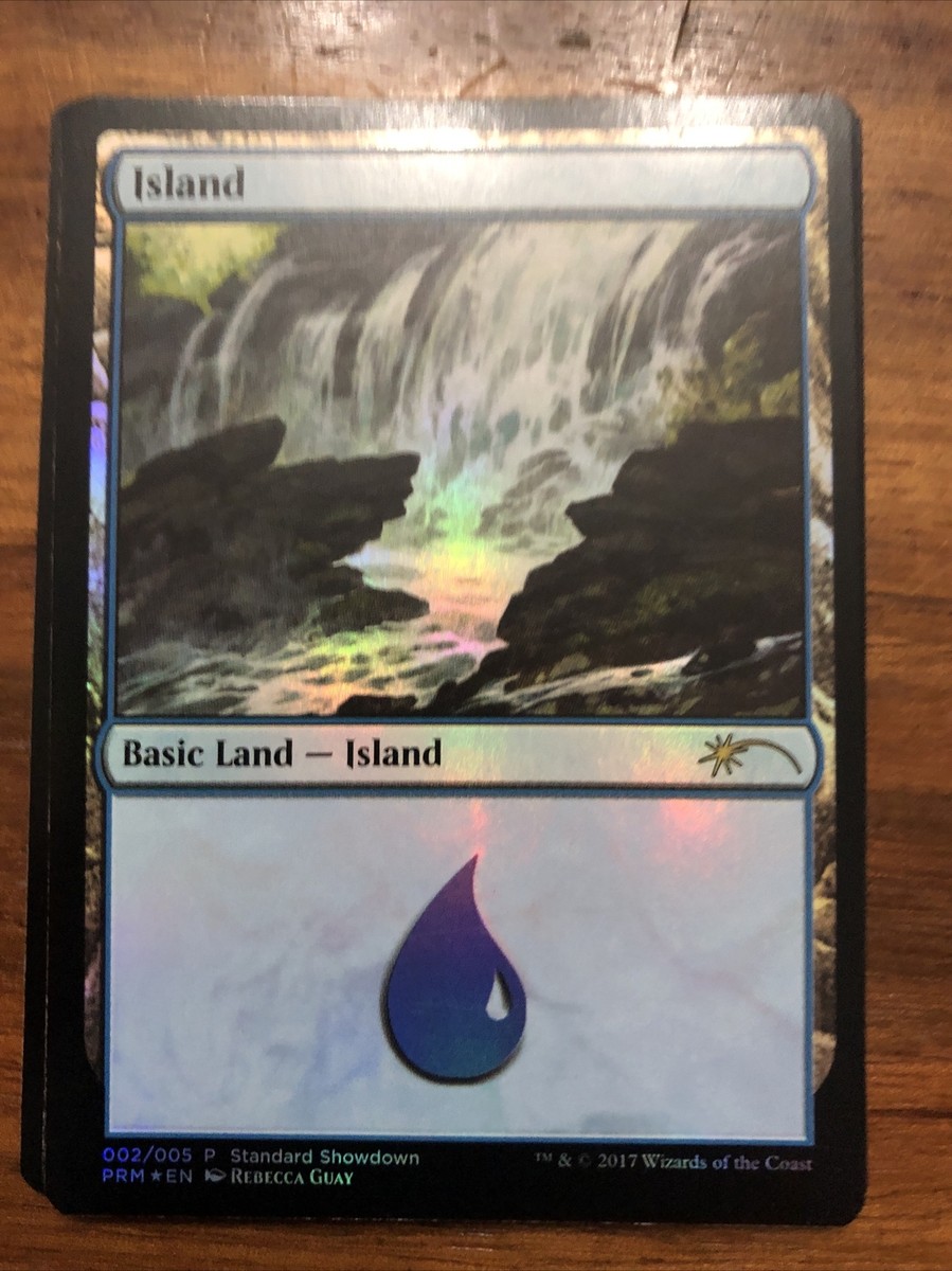 Magic The Gathering: ISLAND PROMO FOIL Rebecca Guay Land