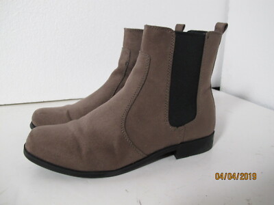 chestnut suede chelsea boots