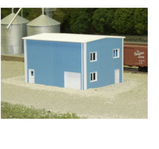Modern Yard Office Kit N Scale Layout Diorama...