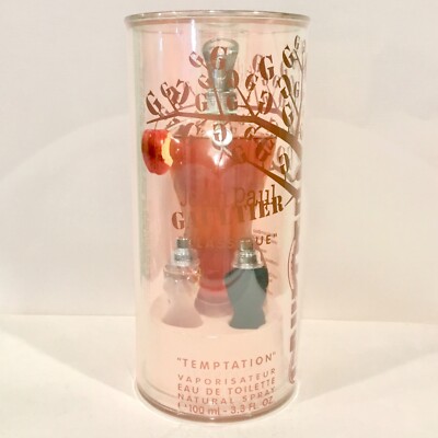 BPI Classique by Jean Paul Gaultier TEMPTATION EDT 100ml. + 2 Mini 3.5ml SEALED!
