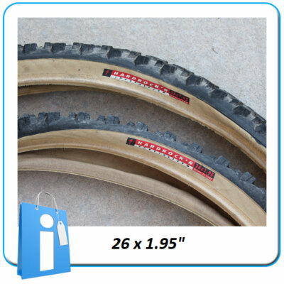 Nos Set  Reifen Retro SPECIALIZED HARDROCK R 26 X 1,95'' Haut Mtb Vintage
