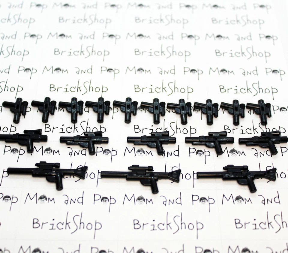 LEGO Blaster Lot 18x Star Wars Set Small Medium Large Scoped Gun - Image 2 of 4