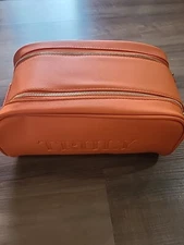 Truly Beauty Large Cosmetics Pouch Orange
